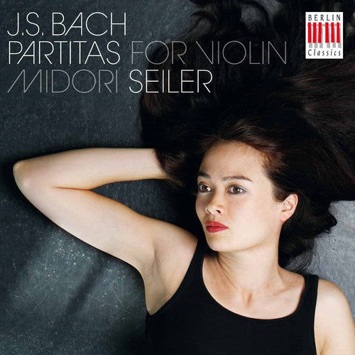 the album cover for J.S. Bach - Partitas BWV 1002 1004 1006
