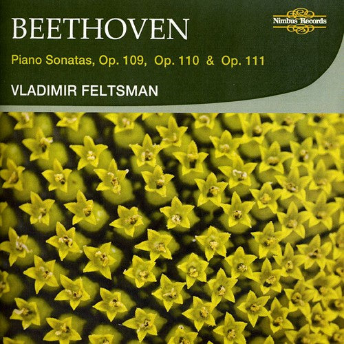 the album cover for L.V. Beethoven - Piano Sonatas Op 109 110 111