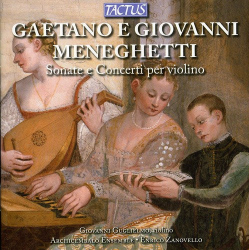the album cover for Giovanni Guglielmo - Violin Sonatas & Concertos