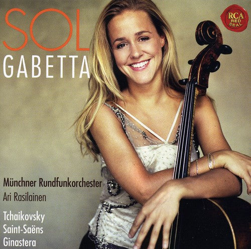 the album cover for Sol Gabetta - Tchaikovsky / Saint Saens / Ginastera