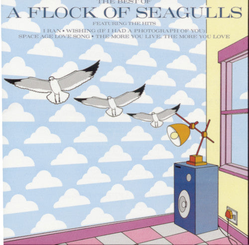 the album cover for A Flock Of Seagulls - The Best Of A Flock Of Seagulls
