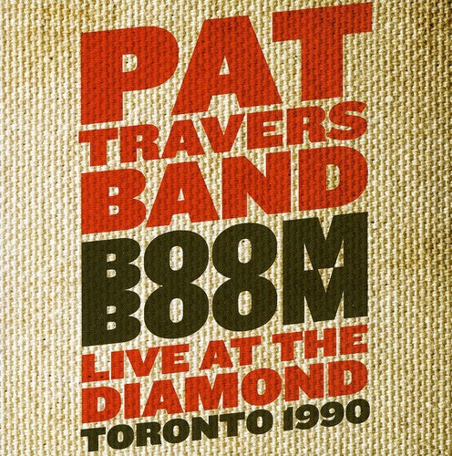 the album cover for Pat Travers - Boom Boom: Live At The Diamond 1990 [Import]