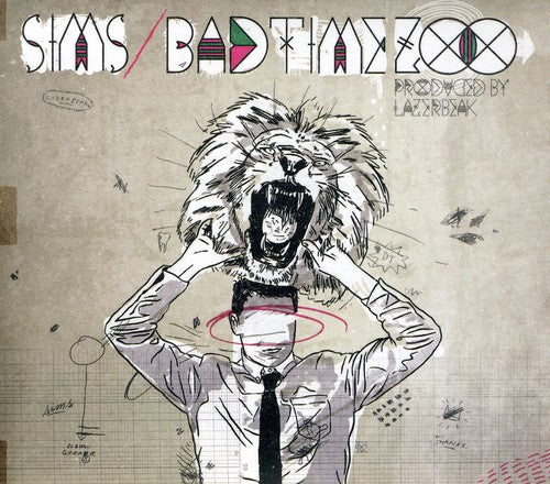 the album cover for SiMS - Bad Time Zoo