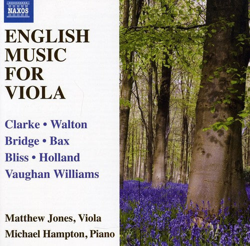the album cover for Matthew Jones and group - English Music for Viola