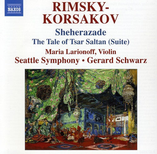 the album cover for Maria Larionoff - Sheherazade Tsar Saltan Suite & Flight Bumblebee