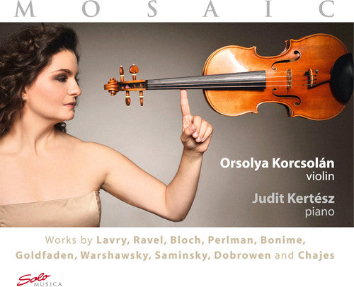 the album cover for Orsolya Korcsolan - Mosaic