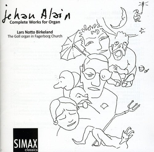the album cover for Lars Notto Birkeland - Complete Works for Organ