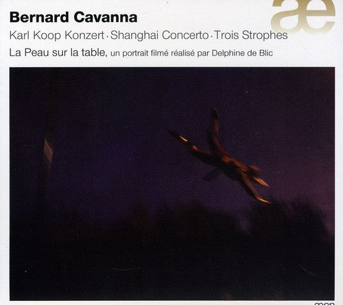 the album cover for Cavanna - Concertante Works (W/Dvd) [Digipak]