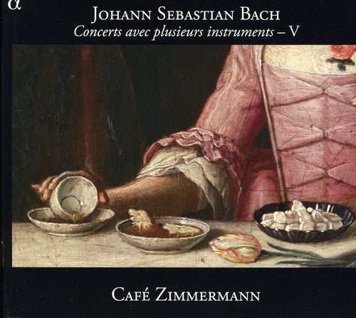 the album cover for Cafe Zimmermann - Concertos With Diverse Instruments 5 [Digipak]