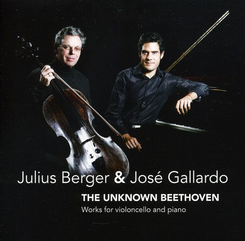 the album cover for L.V. Beethoven - Unknown Beethoven (Jewl)