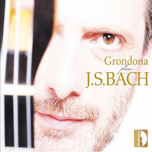 the album cover for Stefano Grondona - Grondona Plays J.S. Bach [Digipak]