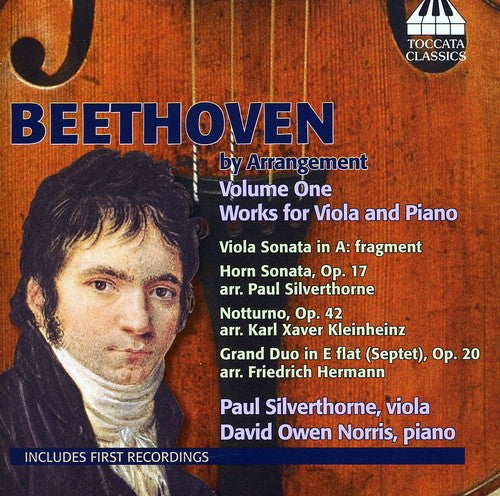 the album cover for Paul Silverthorne - Beethoven By Arrangement 1