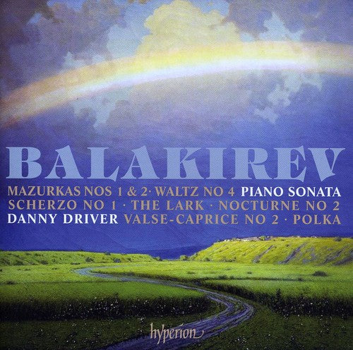 the album cover for M. BALAKIREV - Piano Sonata / Nocturne 2 / Mazurkas 1&2 / Waltz 4