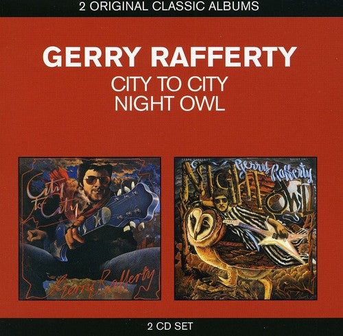 the album cover for Gerry Rafferty - City To City/Night Owl