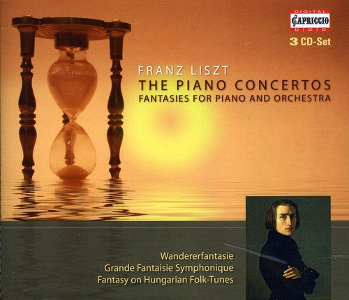 the album cover for JenÅ‘ JandÃ³ - Piano Concertos / Fantasies for Piano & Orchestra