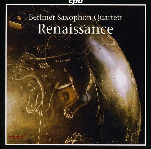 the album cover for Berlin Saxophone Quartet - Renaissance