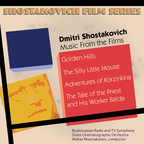 the album cover for D. SHOSTAKOVICH - Shostakovich Film Series 5