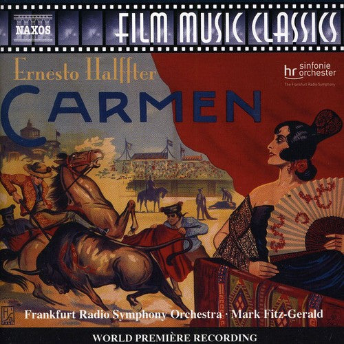 the album cover for E. Halffter - Carmen: Music for the 1926 Silent Film