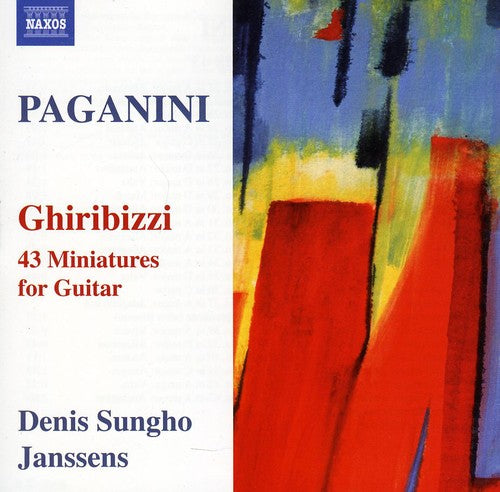 the album cover for N. PAGANINI - Ghiribizzi