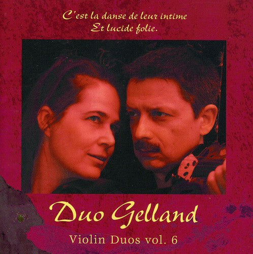 the album cover for Johan Ramstrom - Violin Duos 6