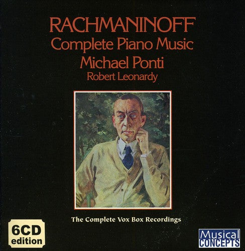the album cover for Michael Ponti - Complete Piano Music