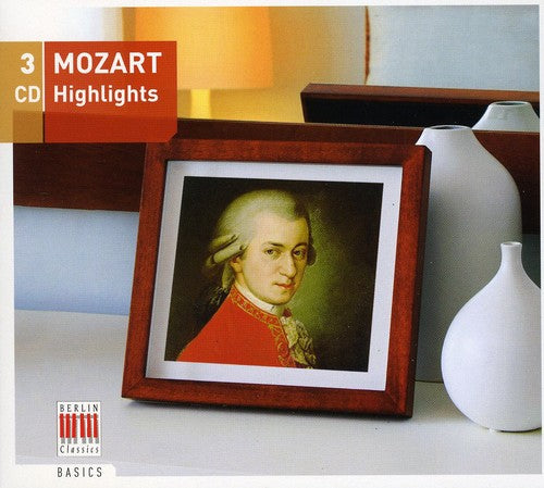the album cover for W.A. Mozart - Mozart Highlights [Digipak]
