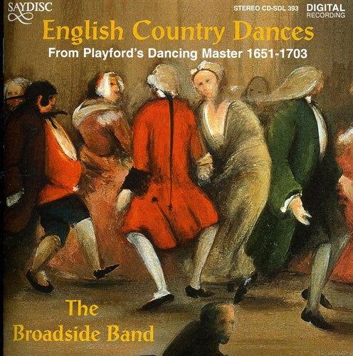 the album cover for The Broadside Band - English Country Dances