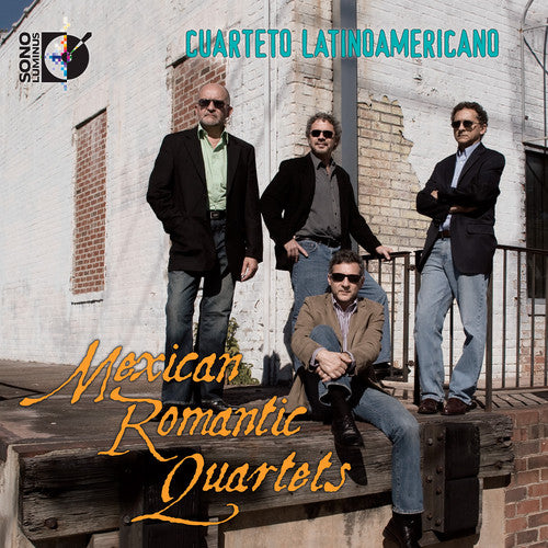 the album cover for Cuarteto Latinoamericano - Mexican Romantic Quartets