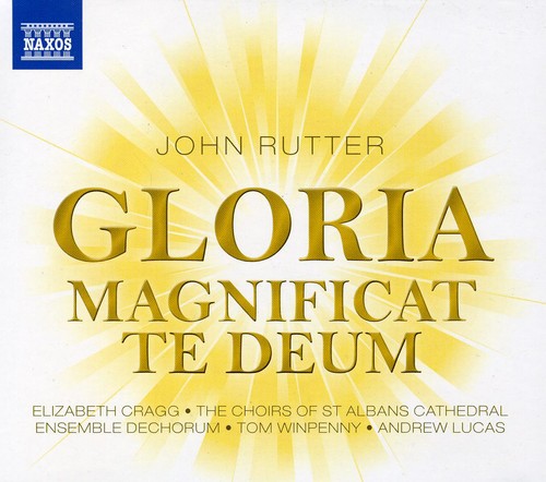 the album cover for St Albans Cathedral Choirs - Gloria / Magnificat / Te Deum