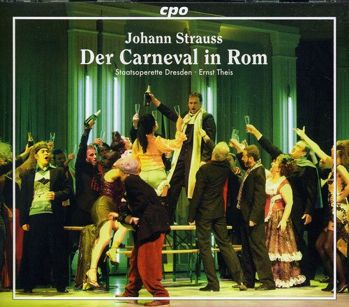 the album cover for Ernst Theis - Der Carneval in Rom