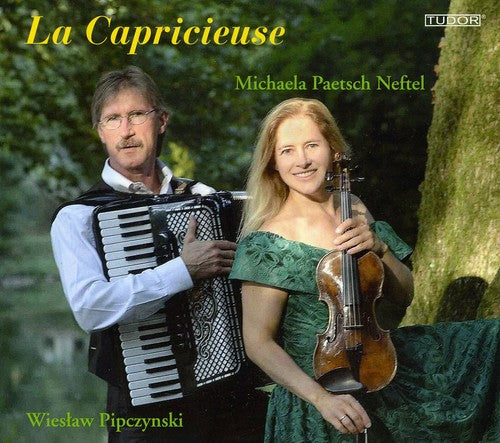 the album cover for Michaela Paetsch Neftel - Capricieuse