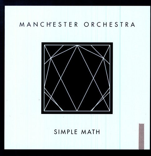 the album cover for Manchester Orchestra - Simple Math [Indie Exclusive Limited Edition Pink Swirl LP]