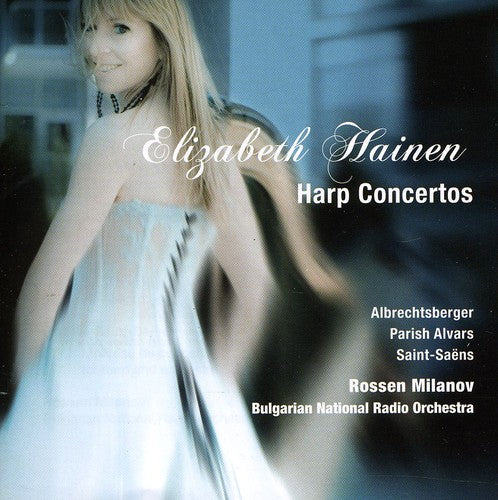 the album cover for Elizabeth Hainen - Harp Concertos