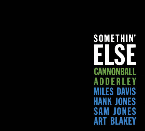 the album cover for Julian "Cannonball" Adderley - Somethin Else