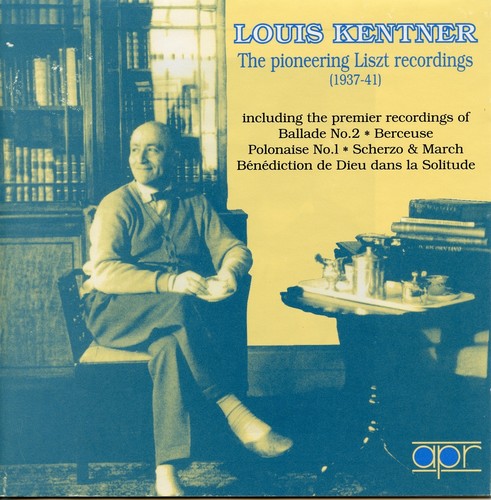 the album cover for LOUIS KENTNER - Hungarian Rhaps 2/9/Ballade 2