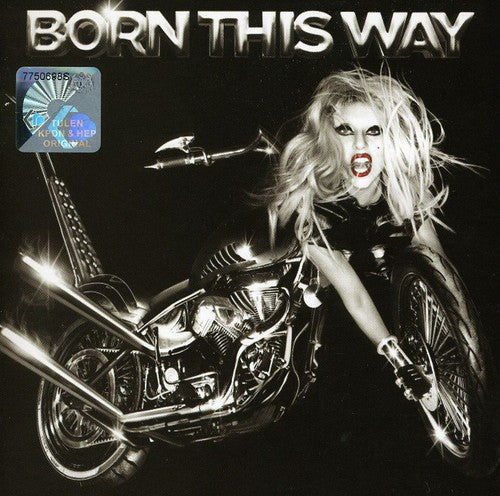 the album cover for Lady Gaga - Born This Way (Int'l Version) [Import]