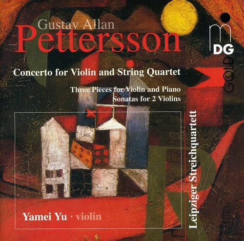 the album cover for Pettersson / Leipzig String Quartet / Chou - Chamber Music