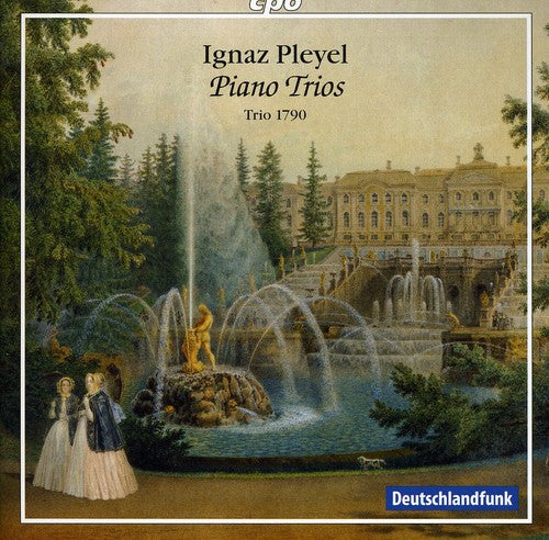 the album cover for Trio 1790 - Piano Trios