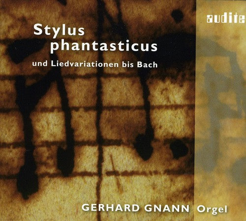 the album cover for Gerhard Gnann - Stylus Phantasticus Und Liedvariationen Bis Bach