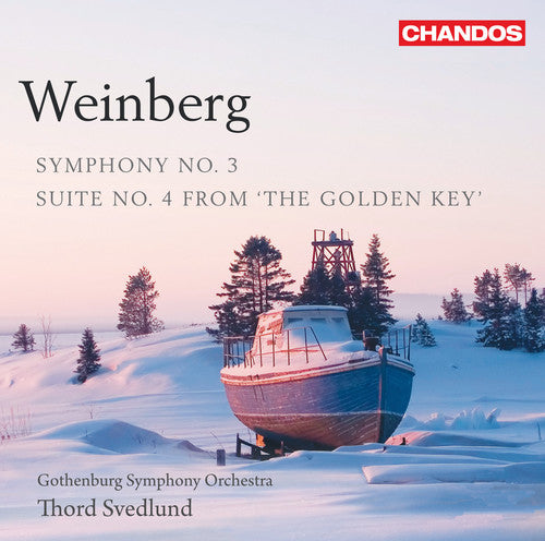 the album cover for Thord Svedlund - Symphony 3 / Suite 4 from the Golden Key