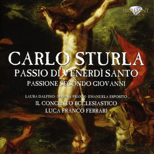 the album cover for Il Concento Ecclesiastico - Passio Di Venerdi Santo