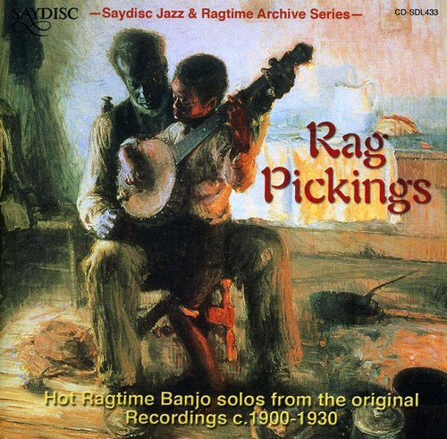 the album cover for Various Artists - Rag Pickings: Hot Ragtime Banjo Solos