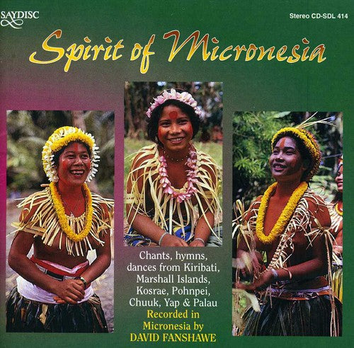 the album cover for David Fanshawe - Spirit of Micronesia / Various