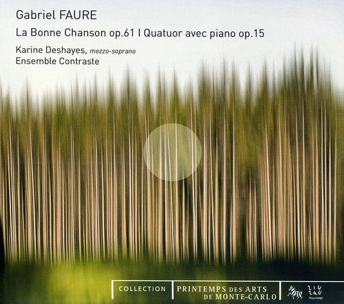 the album cover for Ensemble Contraste - Bonne Chanson Op 61 [Digipak]