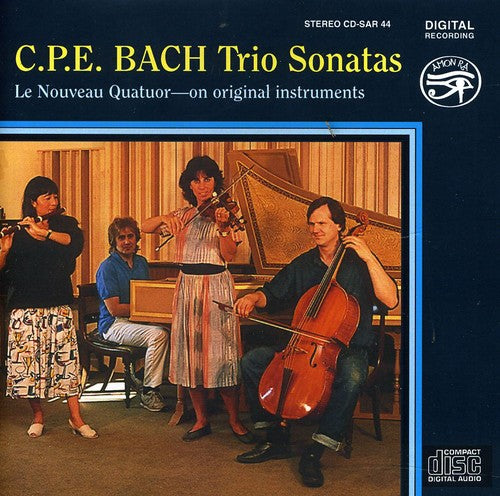 the album cover for On original instruments - Trio Sonatas
