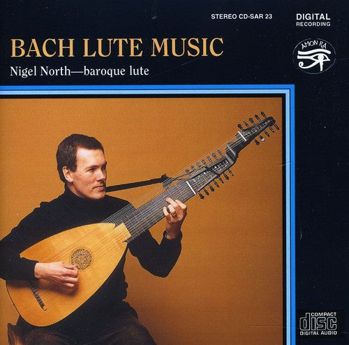 the album cover for N. Vallet - Bach Lute Music