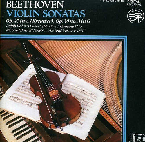 the album cover for Richard Burnett - Violin Sonatas 2