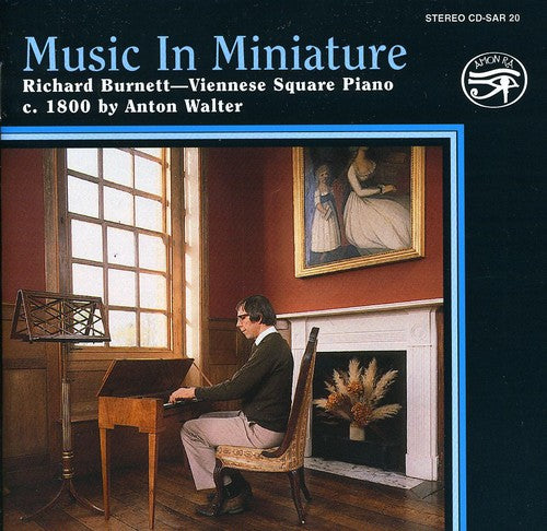 the album cover for Viennese Square Piano by Walter - Music in Miniature
