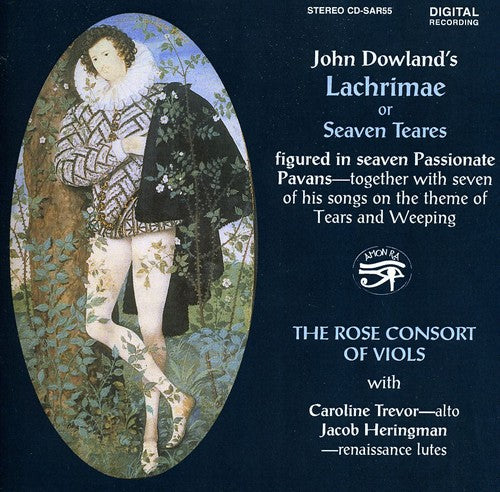 the album cover for Caroline Trevor - Lachrimae: Or Seaven Teares