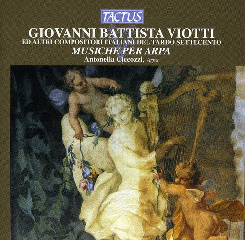 the album cover for G.B. VIOTTI - Harp Music